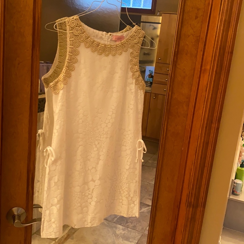 Lilly Donna Lace Romper white